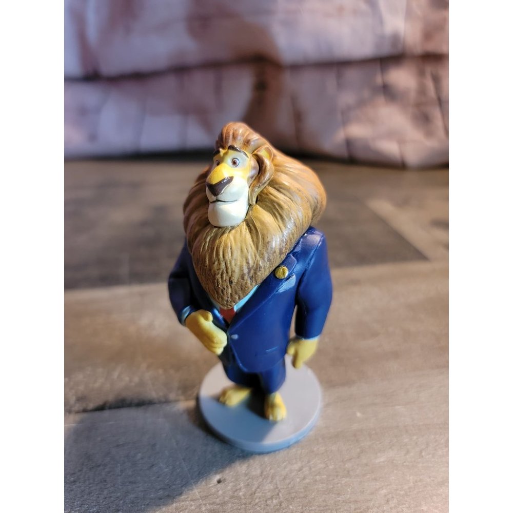 Zootopia mayor lion‎ heart Disney toy figure